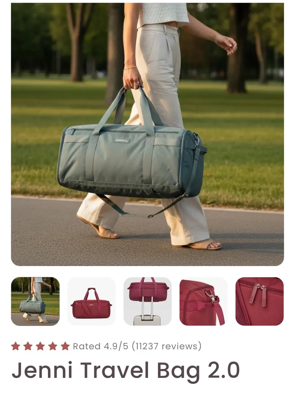 Two Jenni Duffle Bags!